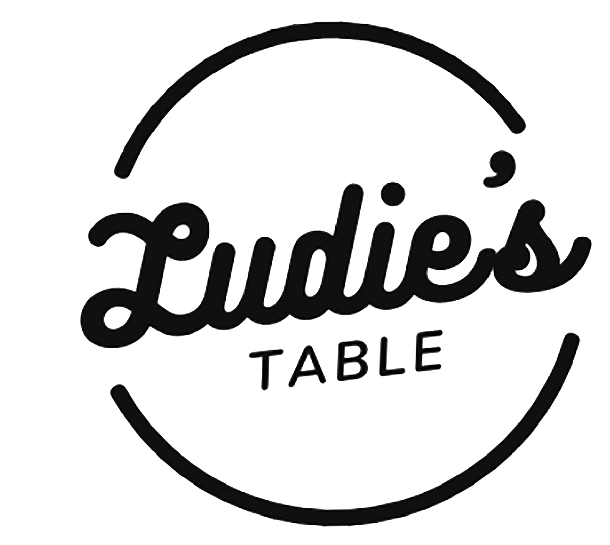 Ludie's logo black small copy